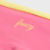 ComfortForm Double Layer Leggings - South Beach Pink / Sunlight Yellow