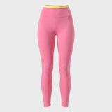 ComfortForm Double Layer Leggings - South Beach Pink / Sunlight Yellow