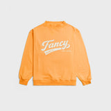Fancy Oversized French Terry Mockneck - Miami Mango