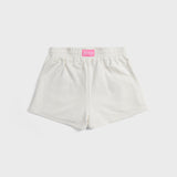 Fancy French Terry Shorts - Miami White