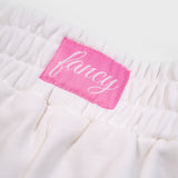 Fancy French Terry Shorts - Miami White