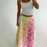 Gabi Printed Midi Skirt - Multi