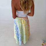 Gabi Printed Midi Skirt - Multi
