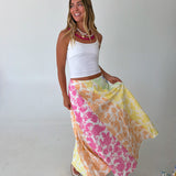 Gabi Printed Midi Skirt - Multi