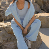 Fancy Tank Top - Ice Blue