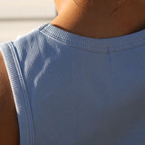 Fancy Tank Top - Ice Blue
