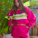 Classic Terry Shorts - Hibiscus Pink