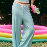 Relaxed Pants - Teal