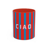 Ciao Accent Coffee Mug Red / 11oz