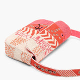 Tigerlily Beaded Shoulder Bag