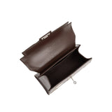 Maisel Polka Dot Top Handle Bag - Chocolate