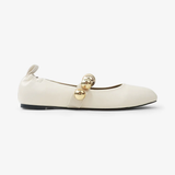 Colleen Ballett Flats - White