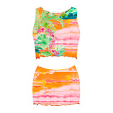 Paradise Coverup Set - Hawaiian Flower