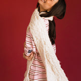 Fancy Button Shorts - Candy Cane Stripes
