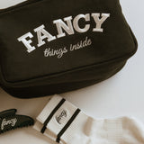 (PREORDER) Something Fancy Inside Makeup Bag - Evergreen