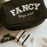 (PREORDER) Something Fancy Inside Makeup Bag - Evergreen