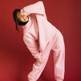 Fancy Fleece Cuffed Leg Sweatpants - Gumdrop