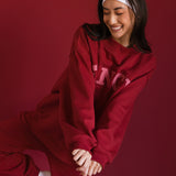 Fancy Fleece Cuffed Leg Sweatpants - Peppermint