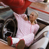 Fancy Pajama Set - Valentines Hearts