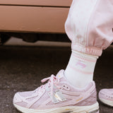 Fancy Flow Socks - Pearl Pink