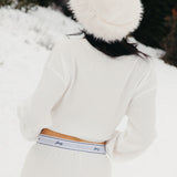 Fancy Buttoned Waffle Long Sleeve - Snow White