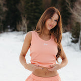 Fancy Tank Top - Frosted Peach