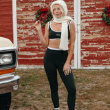 Fancy FitFlow Double Lined Leggings - Evergreen