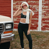 Fancy FitFlow Double Lined Leggings - Evergreen