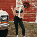 Fancy FitFlow Core Bra - Evergreen