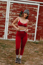 Fancy FitFlow Double Lined Leggings - Jolly Berry