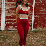 Fancy FitFlow Core Bra - Jolly Berry
