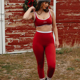 Fancy FitFlow Core Bra - Jolly Berry