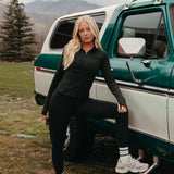 Fancy FitFlow Double Lined Leggings - Evergreen