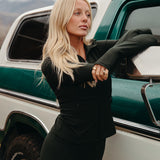 Fancy Fit Flow Front Zip Jacket -  Evergreen