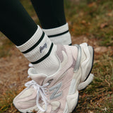 Fancy Flow Socks - Evergreen