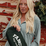 (PREORDER) Something Fancy Inside Makeup Bag - Evergreen