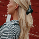 Fancy Claw Clip - Evergreen