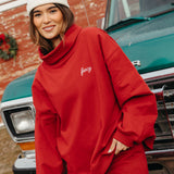 Fancy Fleece Lined Shorts - Jolly Berry