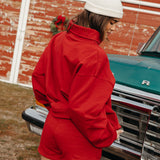 Fancy Fleece Lined Shorts - Jolly Berry