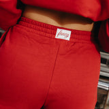 Fancy Fleece Lined Shorts - Jolly Berry