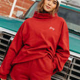 Fancy Fleece Lined Shorts - Jolly Berry