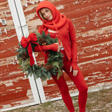 Fancy Fit Flow Front Zip Jacket -  Jolly Berry