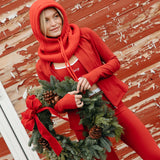 Fancy Fit Flow Front Zip Jacket -  Jolly Berry